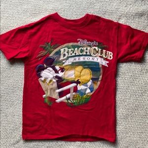 Disney Parks Beach Club Resort kids t-shirt M